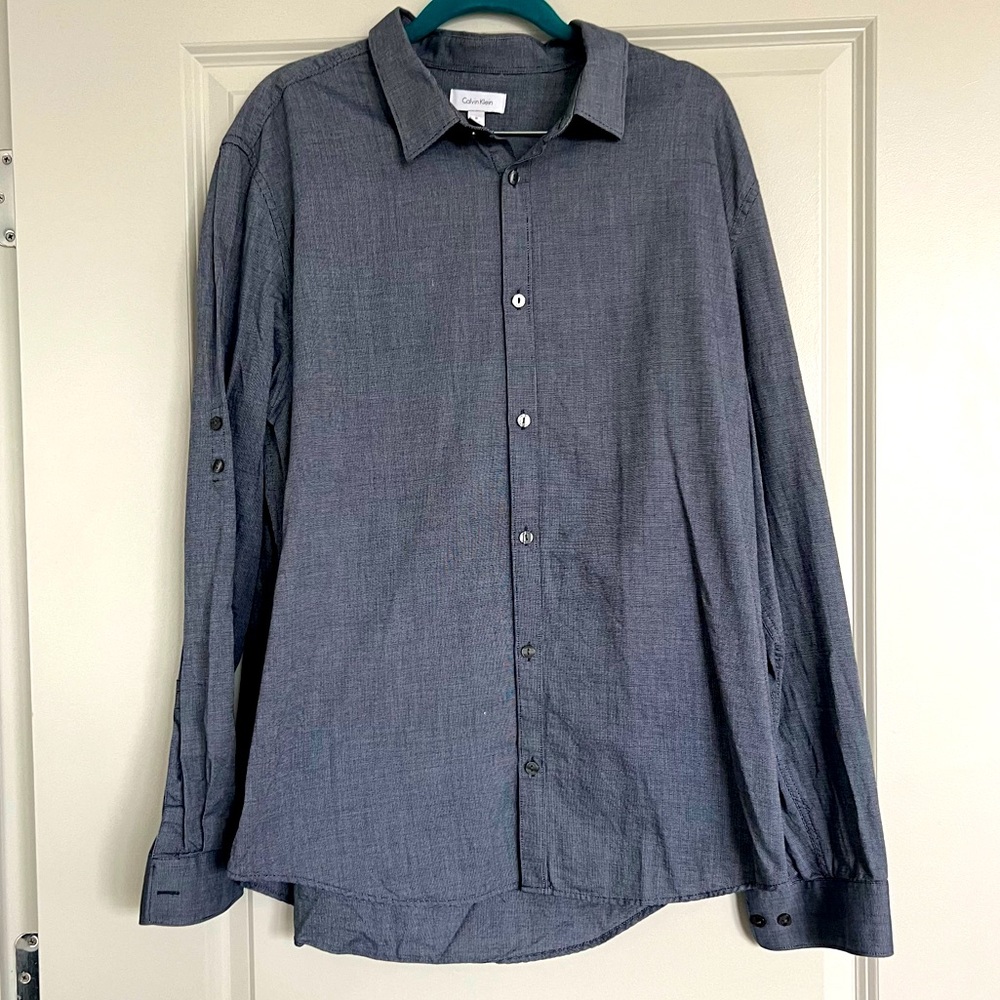 Calvin Klein Men’s Button Down Shirt | Size L